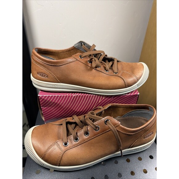 Keen Shoes - Keen Kaci II Lace Up Leather Sneakers  Women Size 9.5 EUC